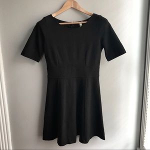 J. Crew A-Line Black Dress